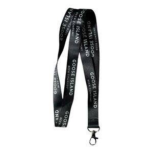 Goose Island‎ Brewery Black & White Signature Lanyard Collectible